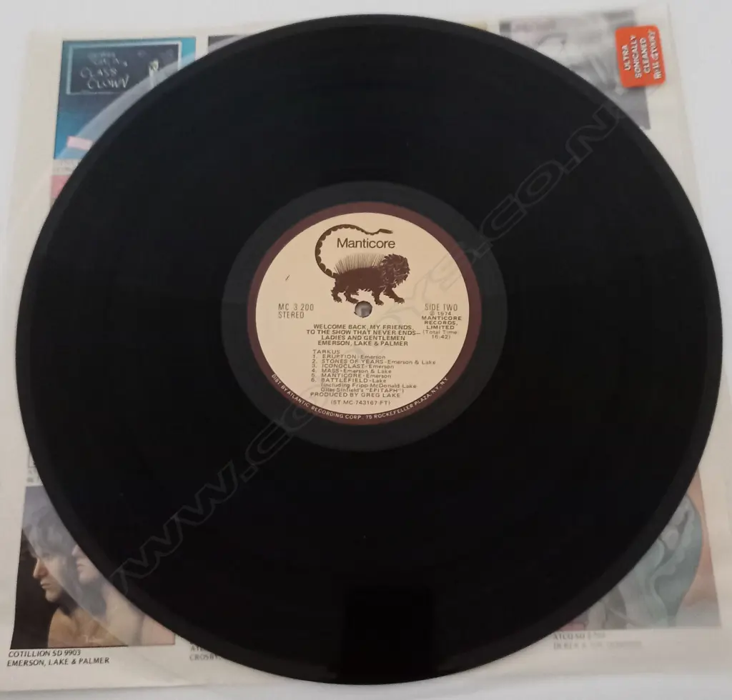 Emerson, Lake & Palmer, Welcome Back My Friends To The Show That Never Ends - Ladies And Gentlemen, (Triple Album) Image 1++